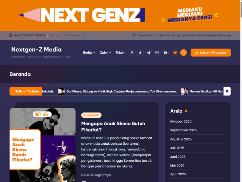 Portal Berita Gen Z